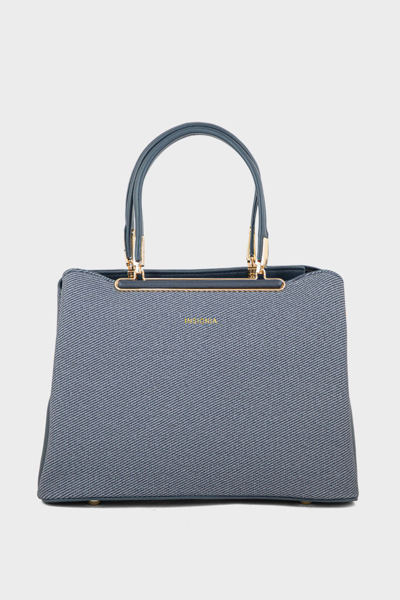 Top Handle Hand Bags BH0067-Blue