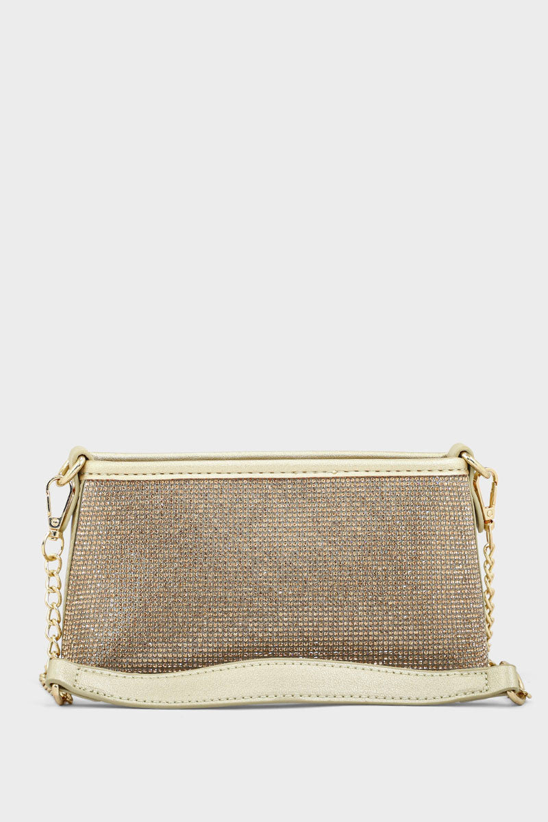 Cross Shoulder Bags BS2039-Golden