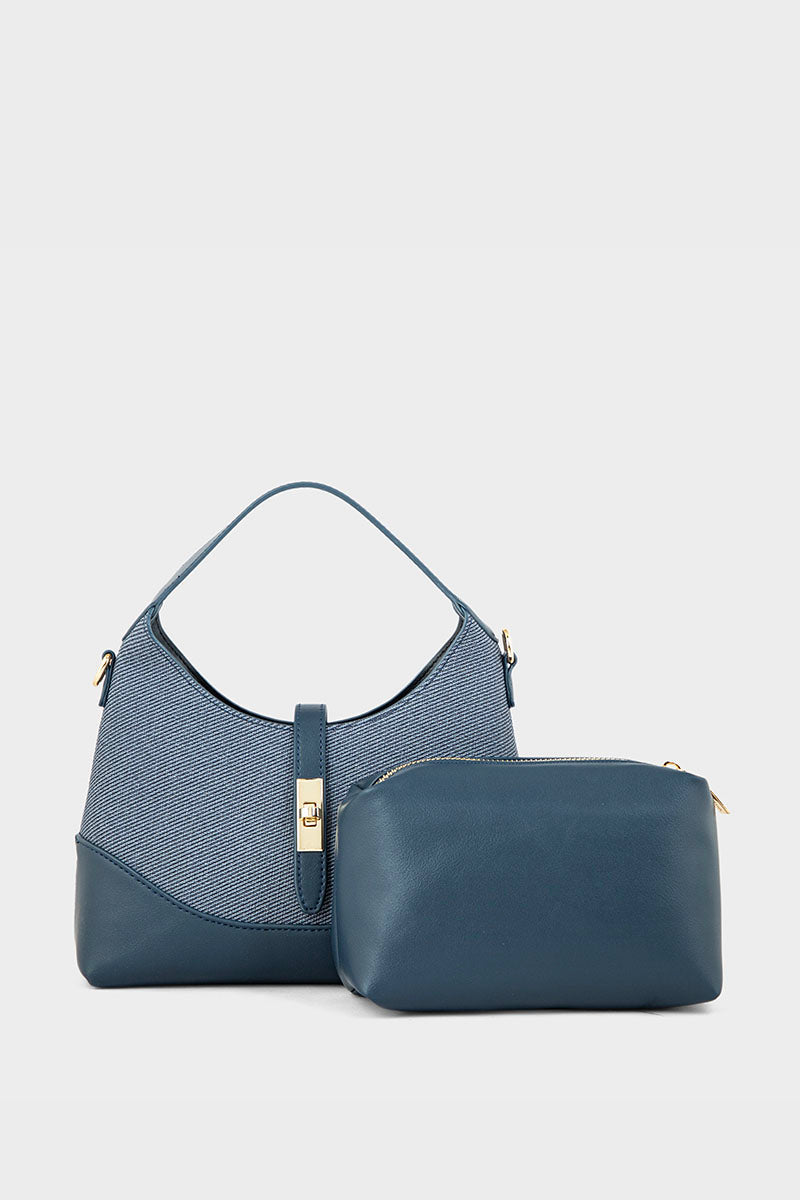 Hobo Hand Bags BH0065-Navy