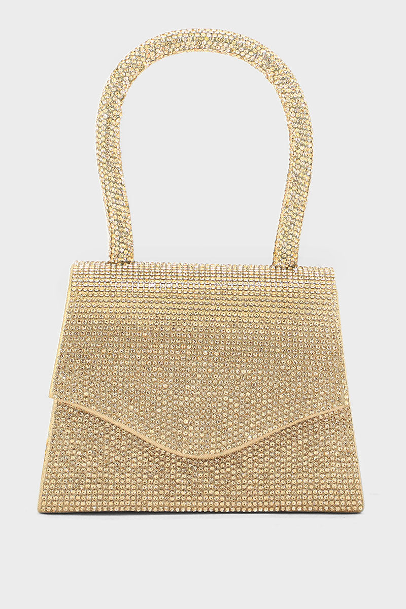 Top Handle Hand Bags BH0043-Rose Gold