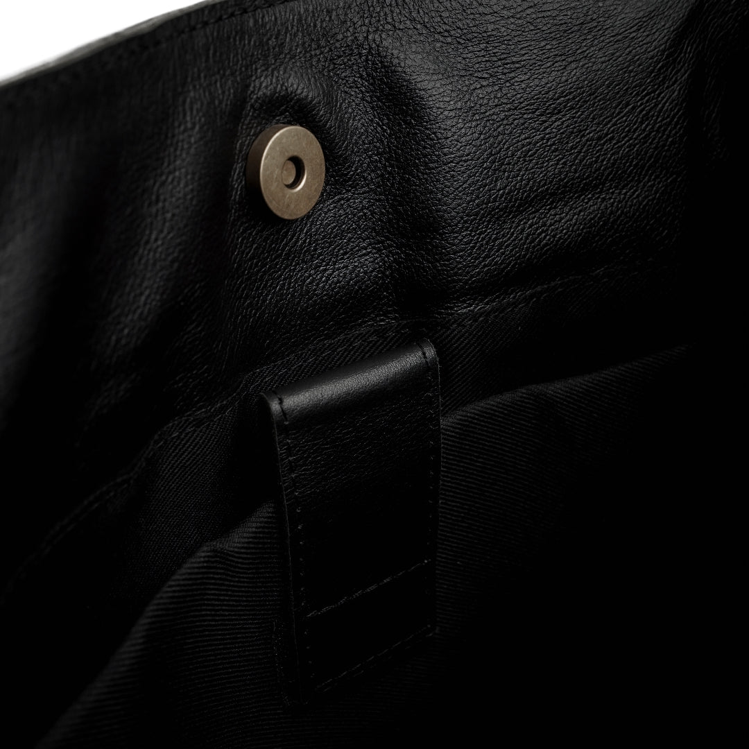 Nomad Vintage Leather Backpack- Black