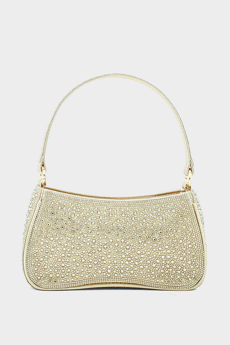 Top Handle Hand Bags BH0045-Lime Gold