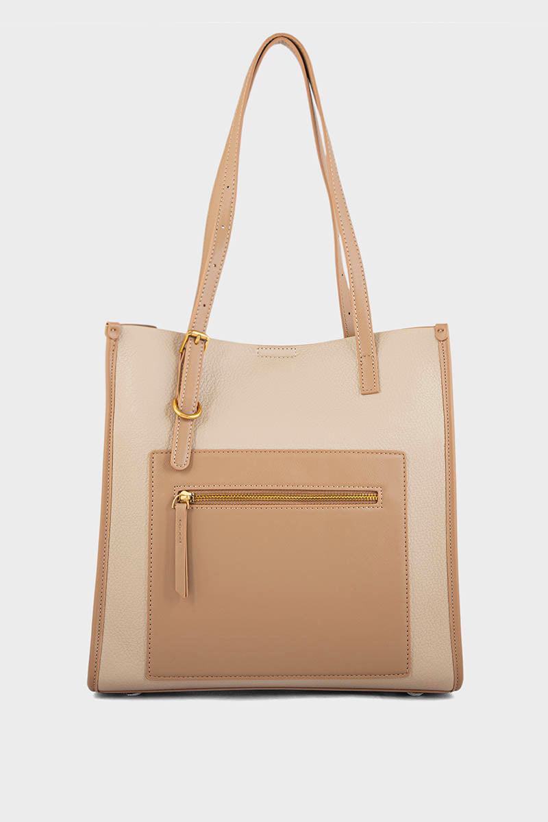 Tote Hand Bags BS2098-Beige