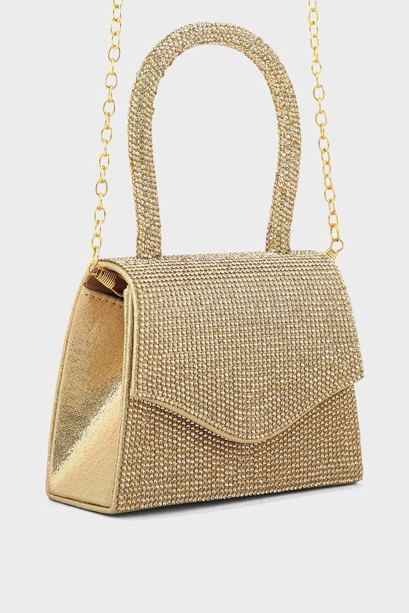 Top Handle Hand Bags BH0043-Rose Gold
