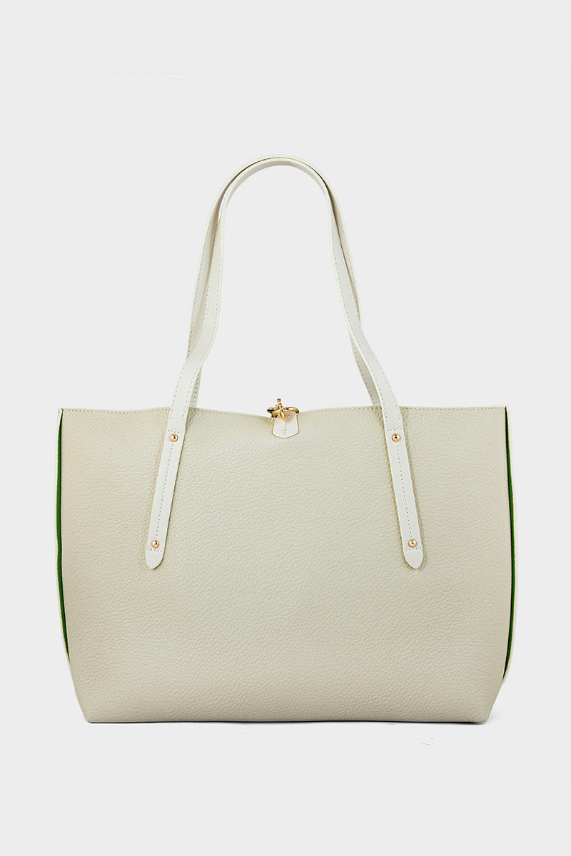 Tote Hand Bags BS2063-Ivory