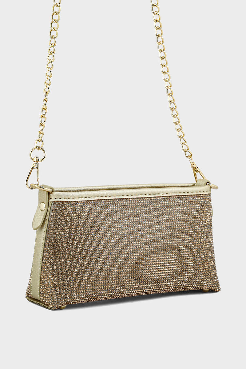 Cross Shoulder Bags BS2039-Golden