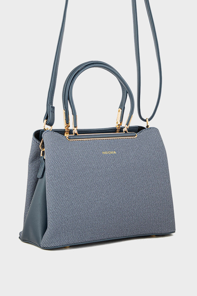 Top Handle Hand Bags BH0067-Blue