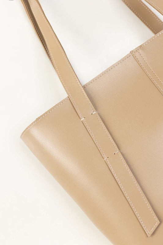 Beige Shoulder Bag IBS-SHB25-004