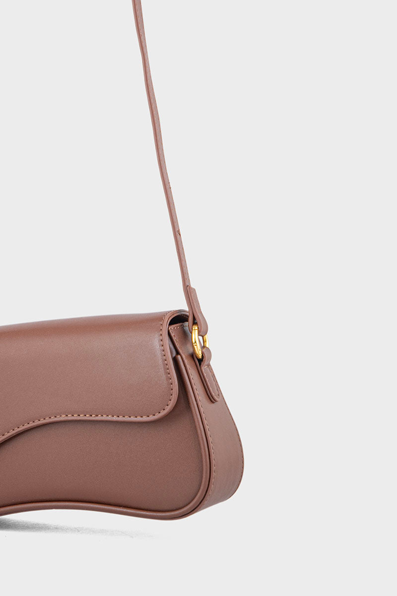 Cross Shoulder Bags BS2105-Brown