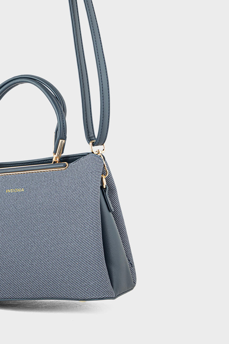Top Handle Hand Bags BH0067-Blue