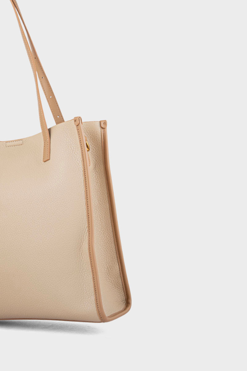 Tote Hand Bags BS2098-Beige