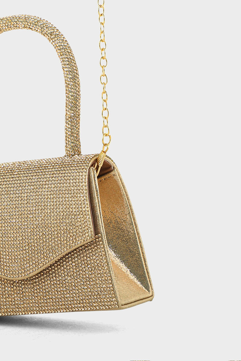 Top Handle Hand Bags BH0043-Rose Gold