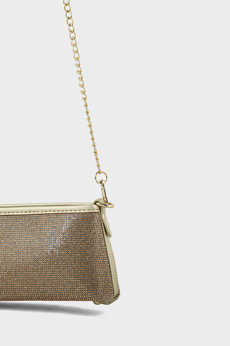 Cross Shoulder Bags BS2039-Golden