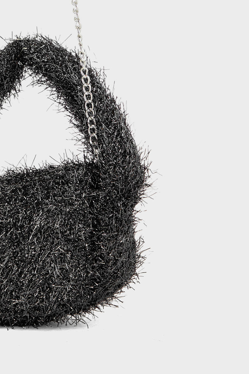 Hobo Hand Bags BH0041-Black