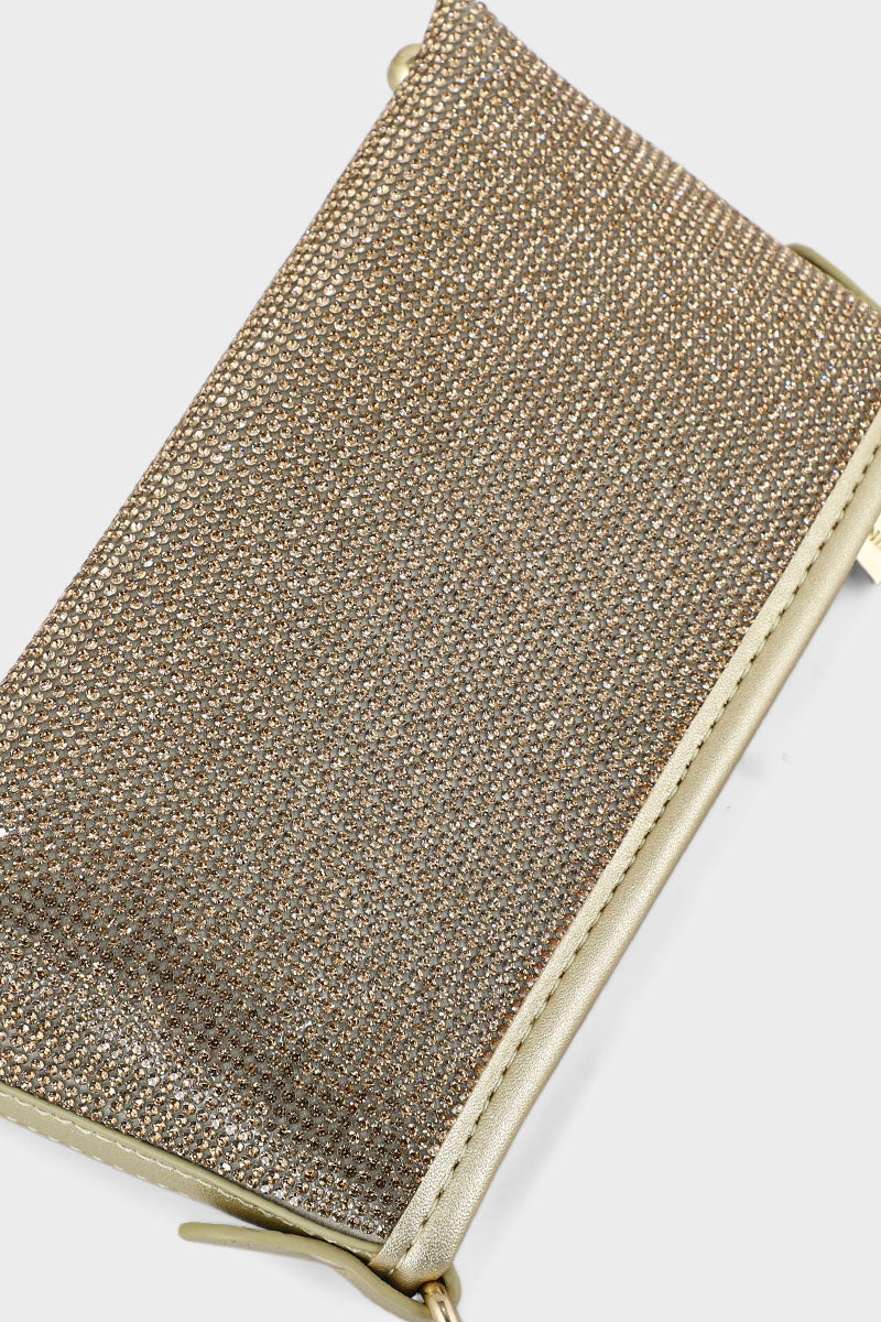 Cross Shoulder Bags BS2039-Golden