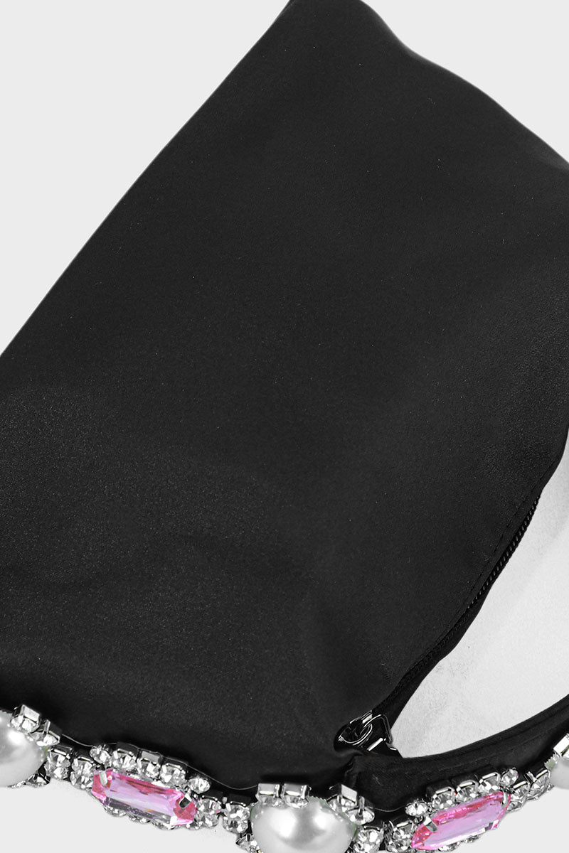 Top Handle Hand Bags BH0047-Black