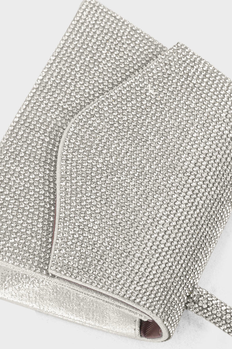 Top Handle Hand Bags BH0043-Silver