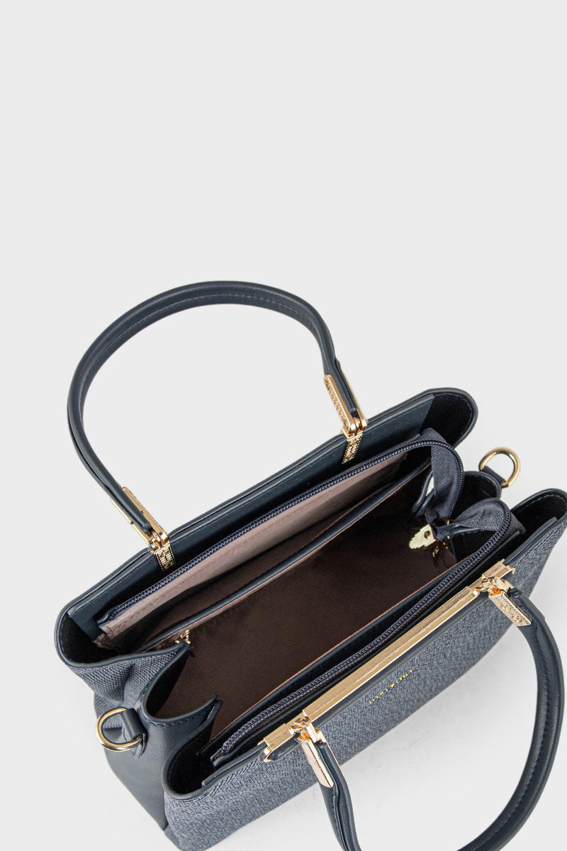 Top Handle Hand Bags BH0067-Blue
