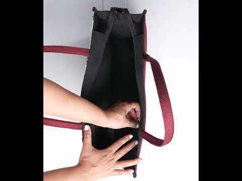 Maroon Tote Bag IBS-TTB25-003