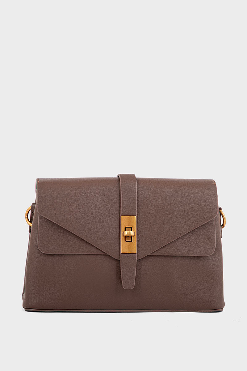 Cross Shoulder Bags BS2125-Brown