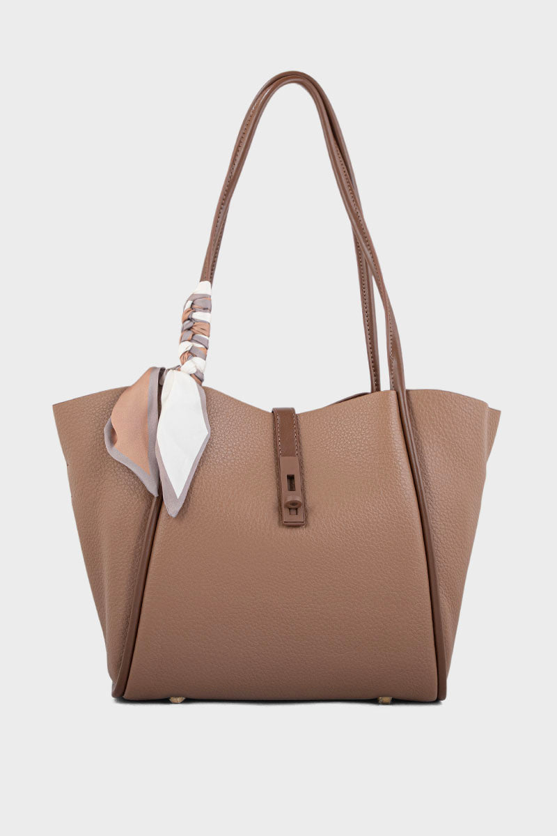 Tote Hand Bags BS2100-Brown