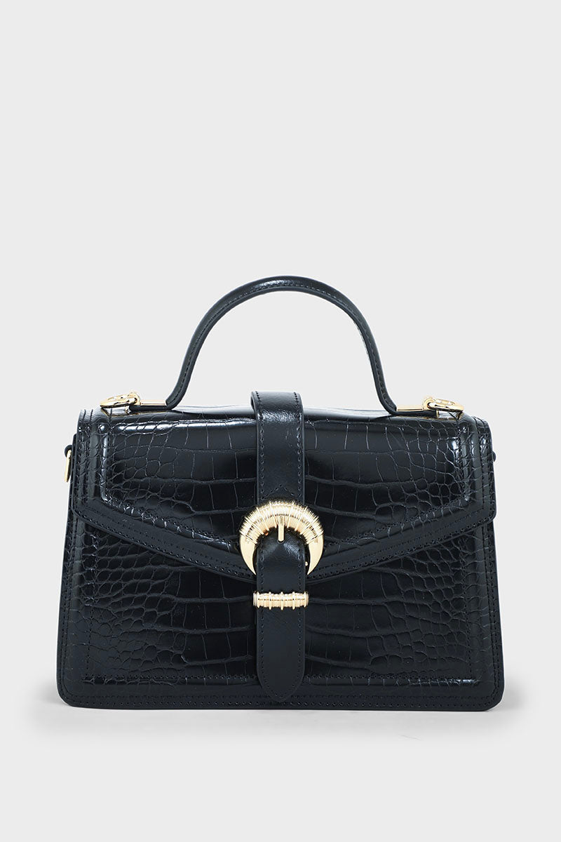 Flap Shoulder Bags BH0058-Black