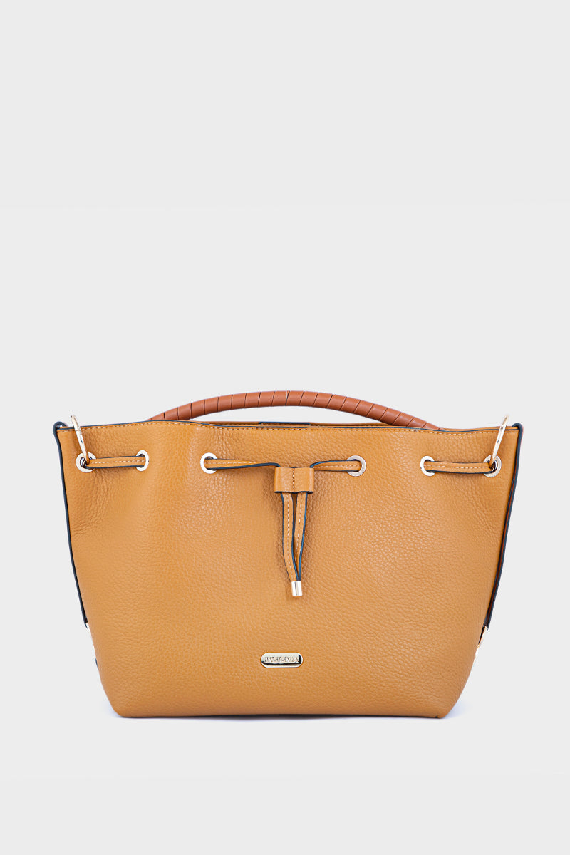 Bucket Hand Bags BS2066-Tan