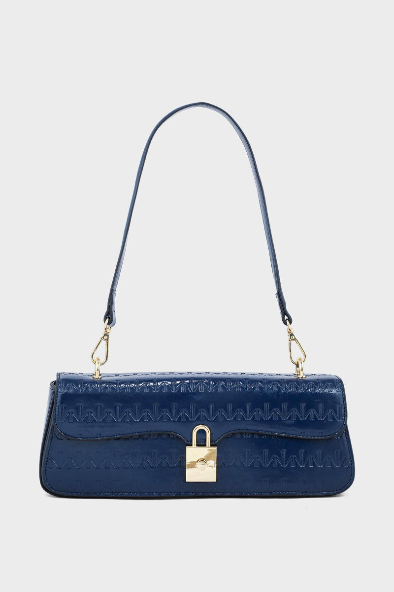 Flap Shoulder Bags BS2051-Navy
