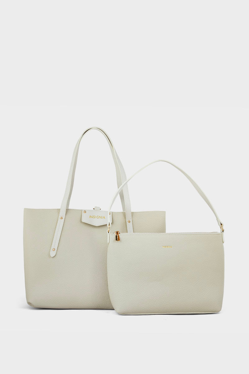 Tote Hand Bags BS2063-Ivory
