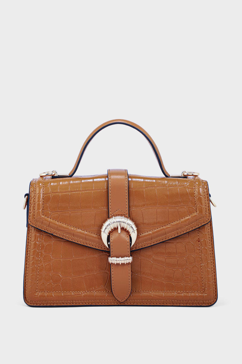 Flap Shoulder Bags BH0058-Tan