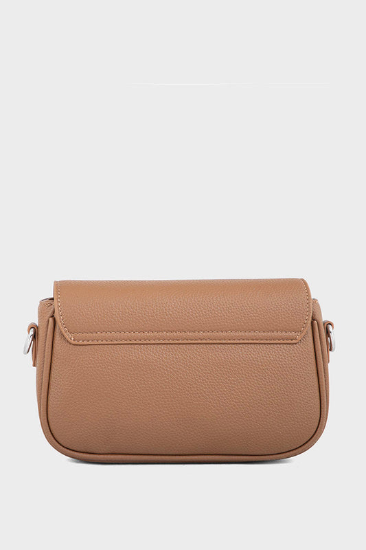 Flap Shoulder Bags BS2107-Brown