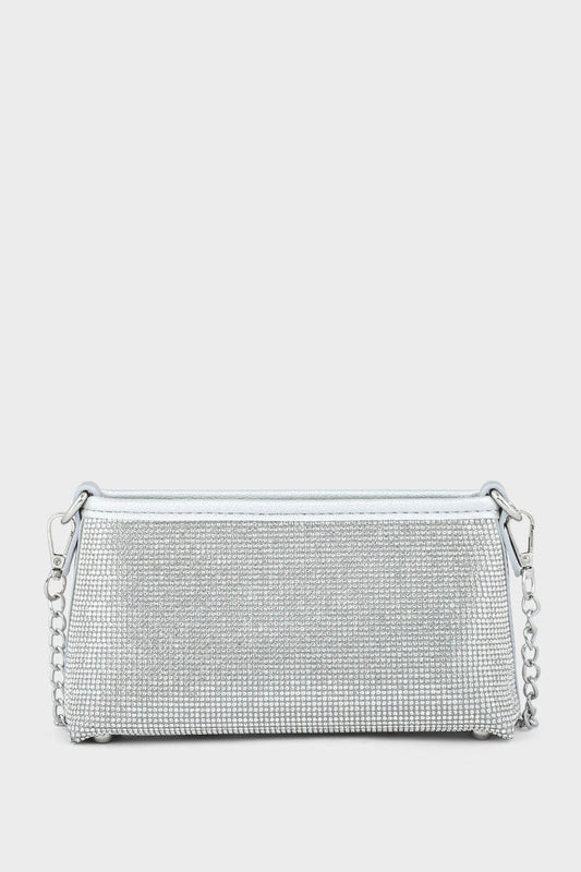 Cross Shoulder Bags BS2039-Silver
