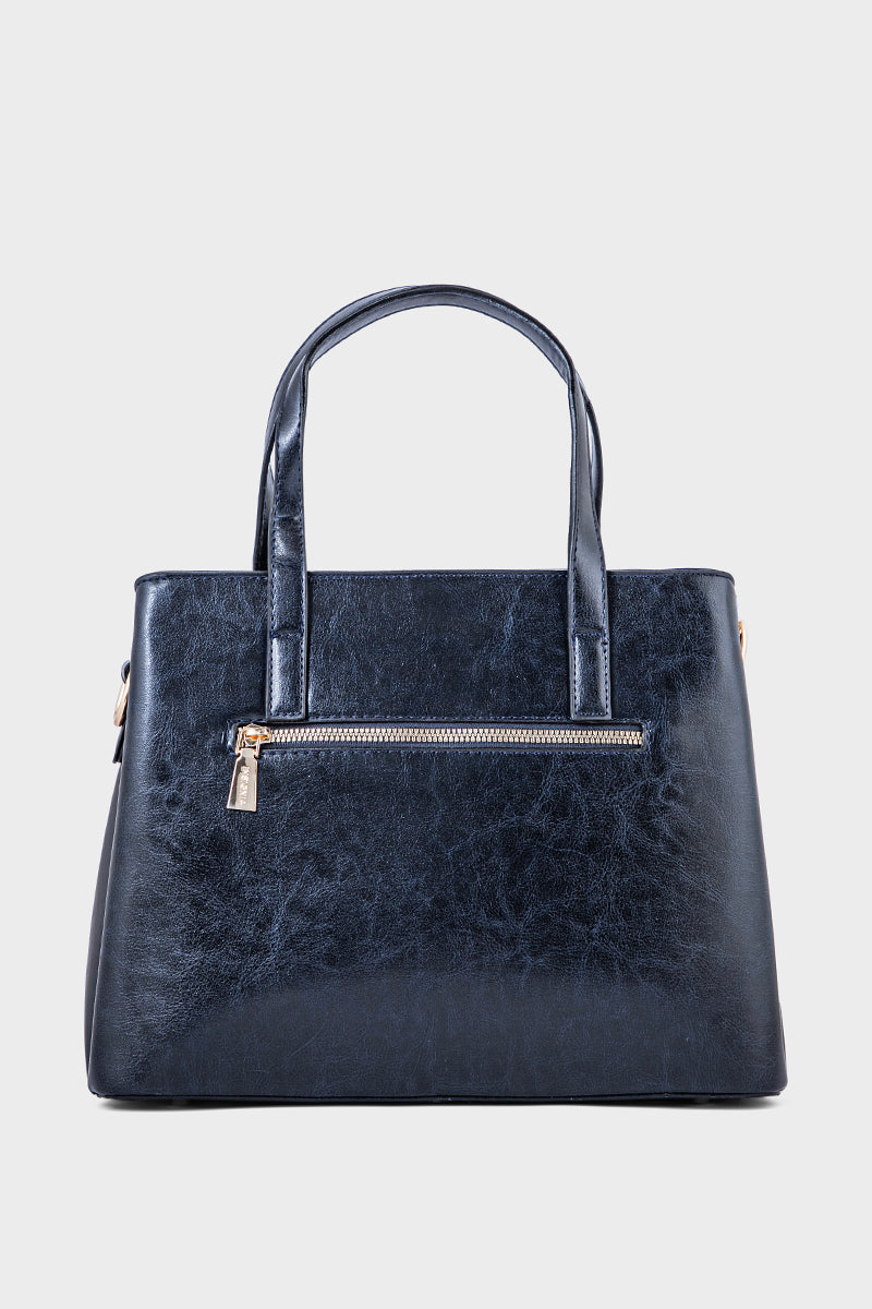 Top Handle Hand Bags BH0070-Blue