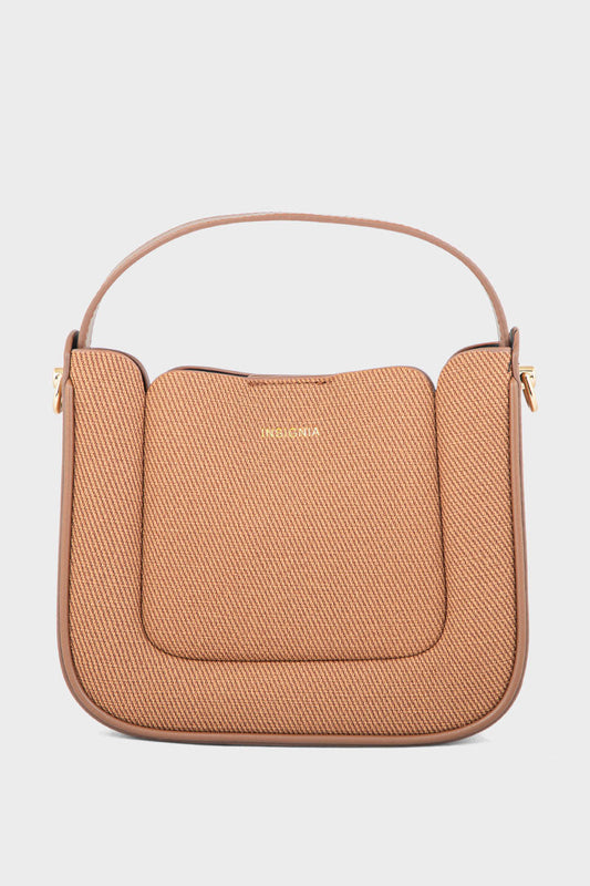 Top Handle Hand Bags BH0064-Brown