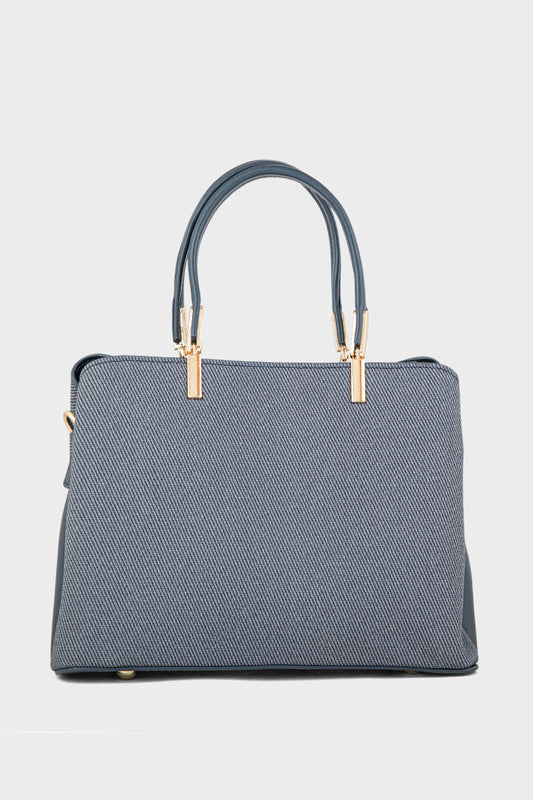 Top Handle Hand Bags BH0067-Blue