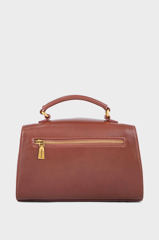 Top Handle Hand Bags BH0088-Brown