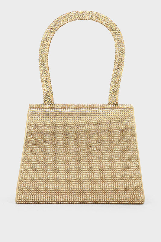 Top Handle Hand Bags BH0043-Rose Gold