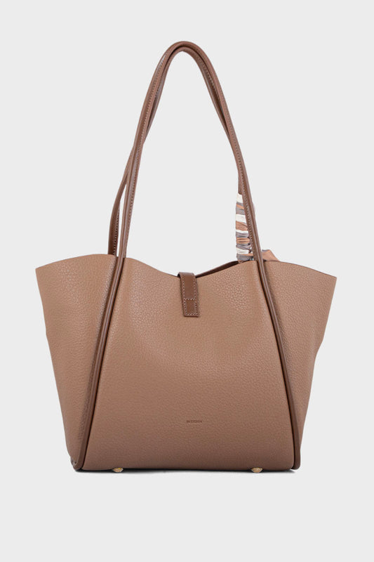 Tote Hand Bags BS2100-Brown