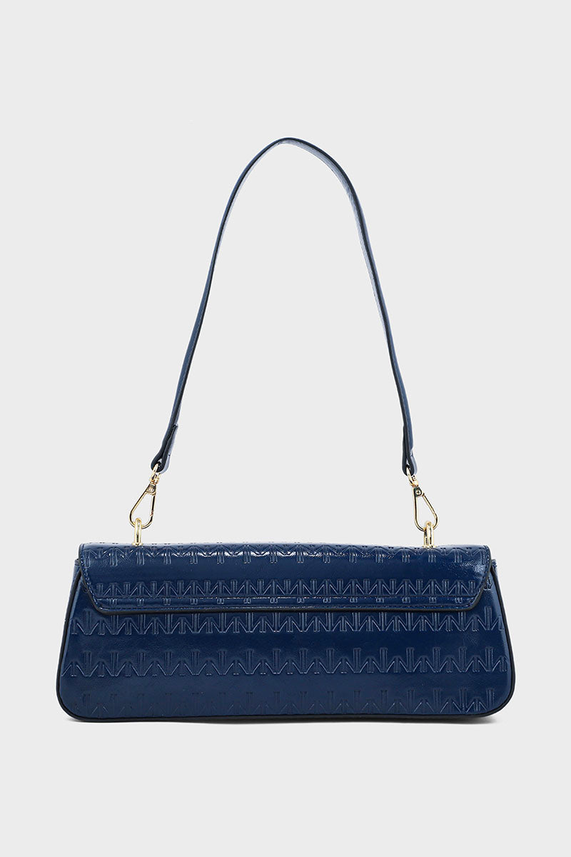 Flap Shoulder Bags BS2051-Navy