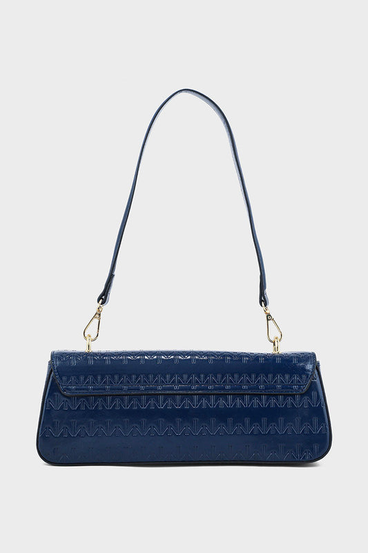 Flap Shoulder Bags BS2051-Navy