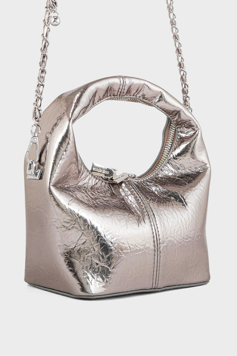 Hobo Hand Bags BS2118-Silver
