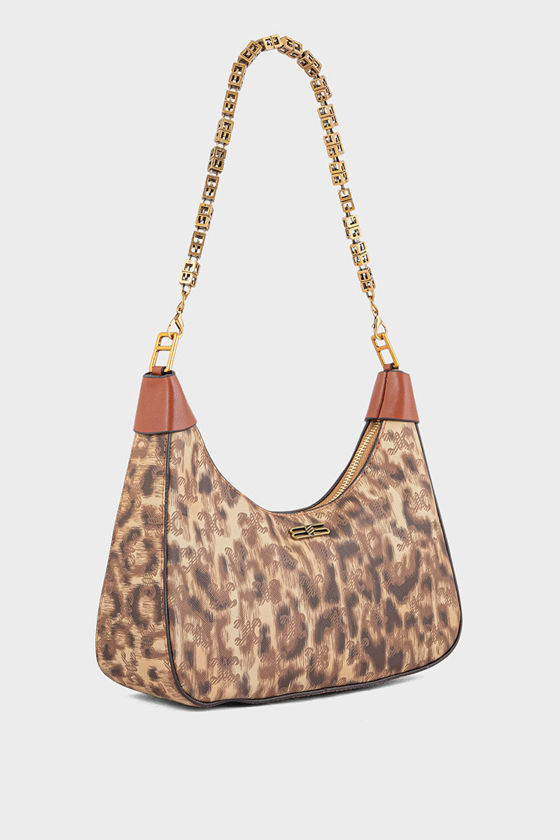 Cross Shoulder Bags BS2117-Brown