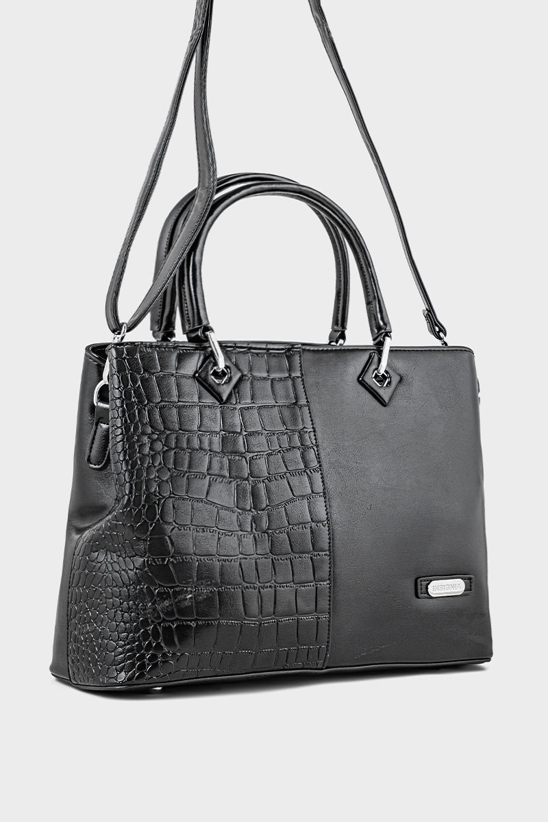 Top Handle Hand Bags BH0068-Black