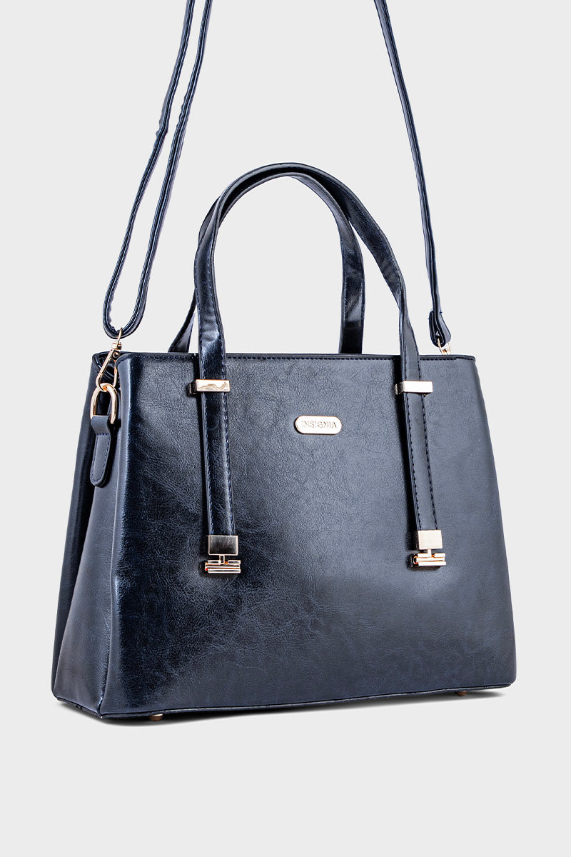 Top Handle Hand Bags BH0070-Blue