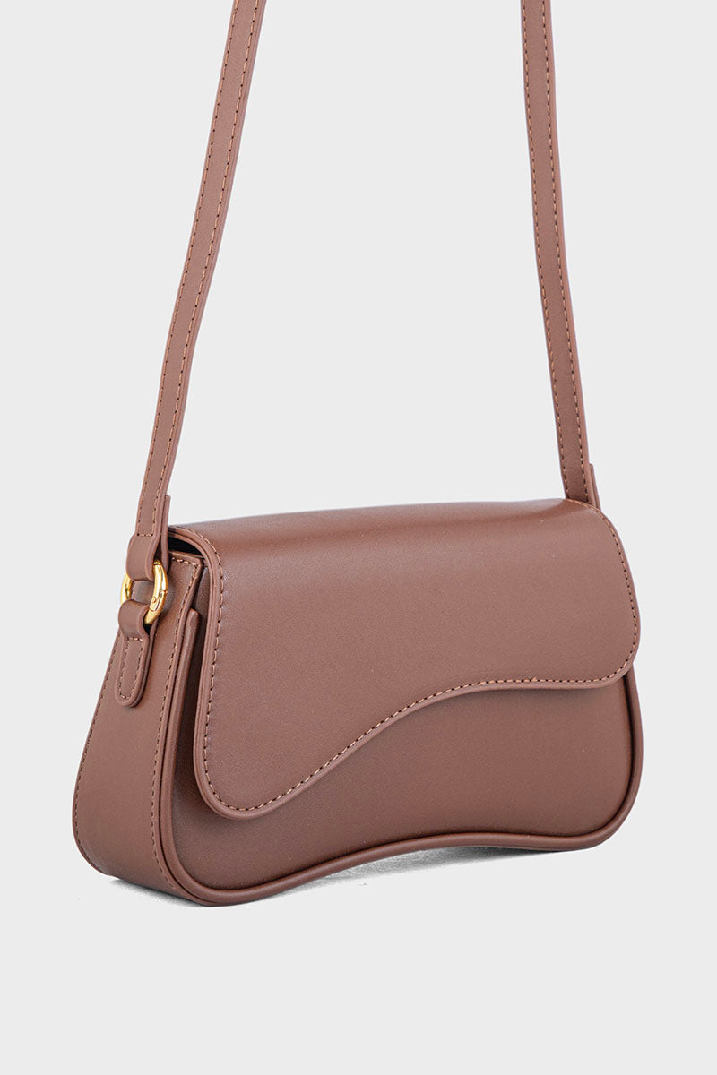 Cross Shoulder Bags BS2105-Brown