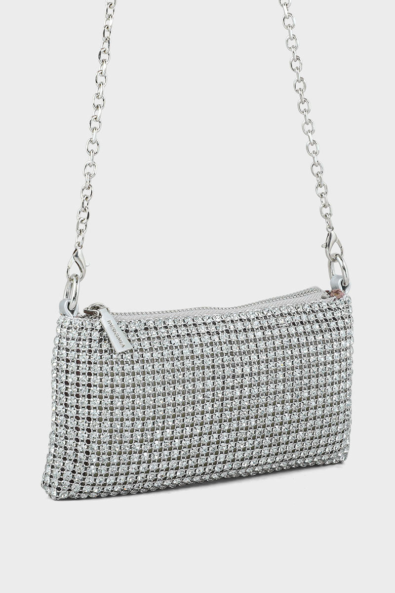 Casual Shoulder Bags BS2040-Silver