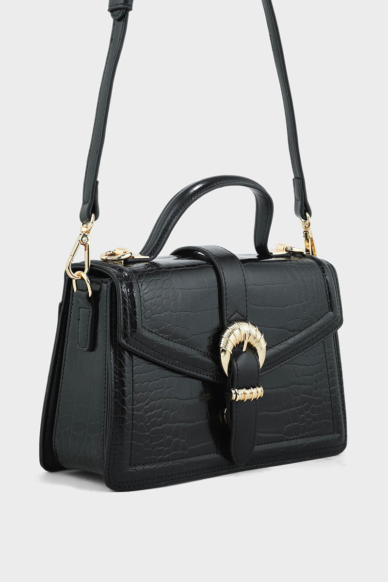 Flap Shoulder Bags BH0058-Black