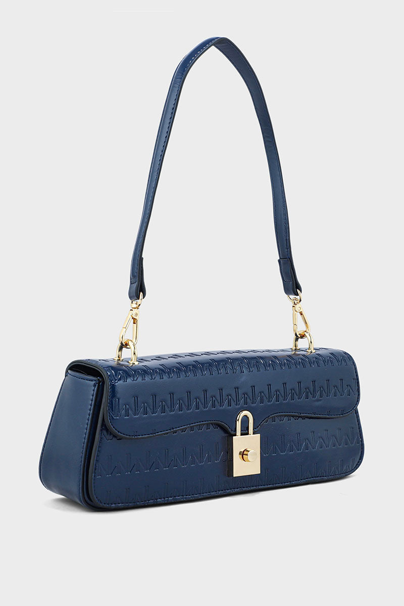 Flap Shoulder Bags BS2051-Navy