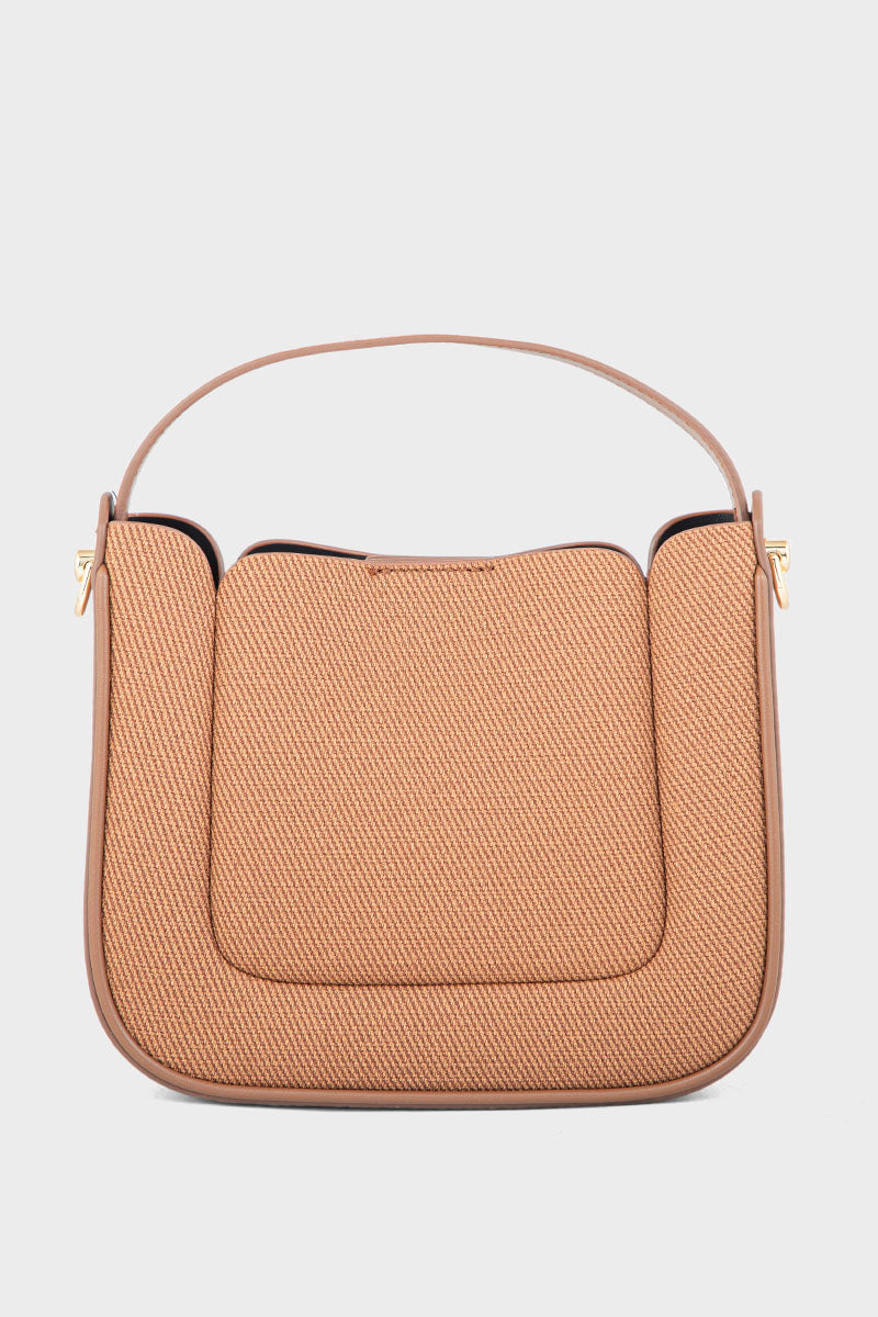 Top Handle Hand Bags BH0064-Brown