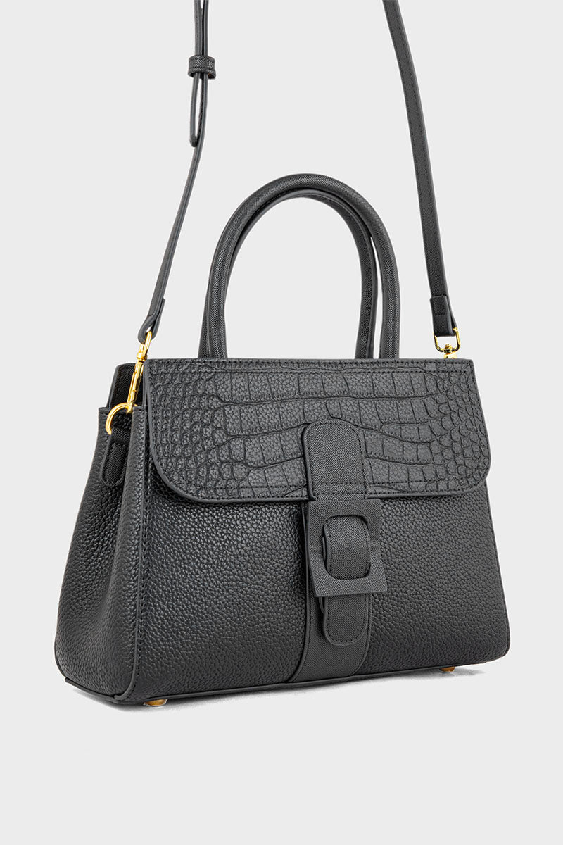Top Handle Hand Bags BH0089-Black